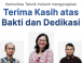 Komunitas Teknik Industri mengucapkan terima kasih atas bakti dan dedikasi kepada Ketua Program Studi periode 2023–2025